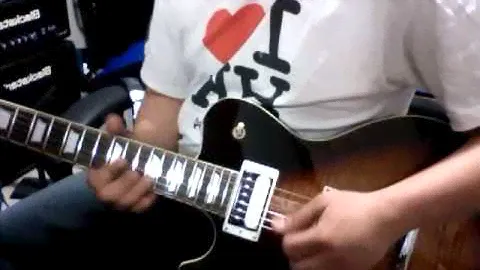 Samick Greg Bennett AV3 with Dragonfire Screamers (DiRT)