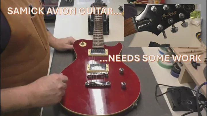 Samick Avion Electric Guitar - Needs some work!