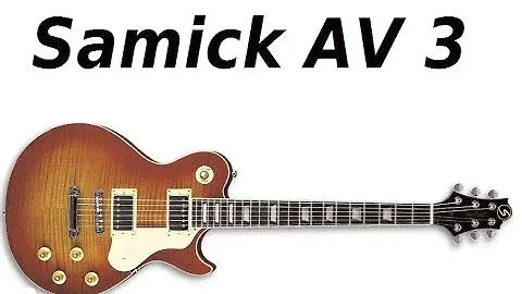 Samick AV3 Avion - zajebisty tani Les Paul(owaty) - FILMIKI O GITARACH 628