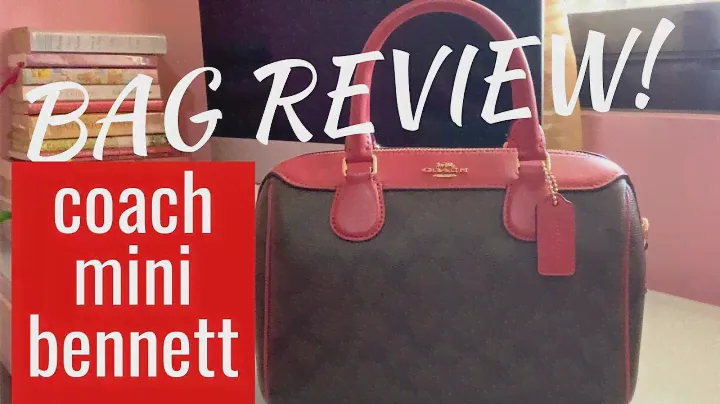 BAG REVIEW | COACH MINI BENNETT | Quarantine Relaxation | ClairolsVlogs Ep. 5
