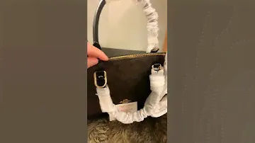 Coach Large sierra Satchel in Signature Canvass 2 way Blackbrown f27584